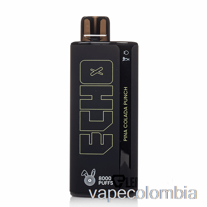 Kit Vape Completo Echo 8000 Ponche De Piña Colada Desechable